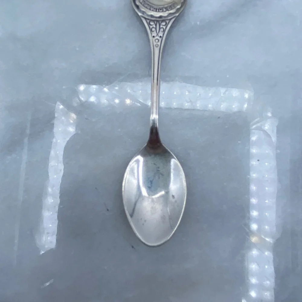 Bruce Sterling Souvenir Spoon Silver Washington DC Capitol Vintage 3.5